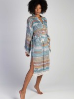 ROBE PICA - BLUE & YELLOW