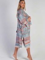 ROBE PICA - BLUE & RED